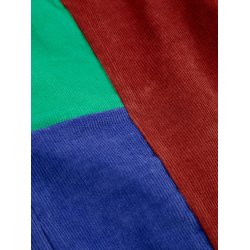 Bobo Choses Color Block Corduroy Straight Pants